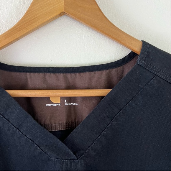Carhartt Medical Workwear Scrub V- Neck Short Sleeve Top - Picture 2 of 5